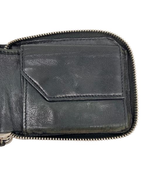 JIMMY CHOO（ジミーチュウ）JIMMY CHOO (ジミーチュウ) スタッズチェーンウォレット ブラックの古着・服飾アイテム