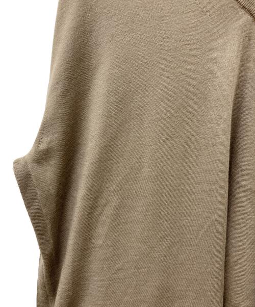 theory luxe（セオリーリュクス）theory luxe (セオリーリュクス) HIGHLAND FIONA Vネックニット ブラウン サイズ:38の古着・服飾アイテム