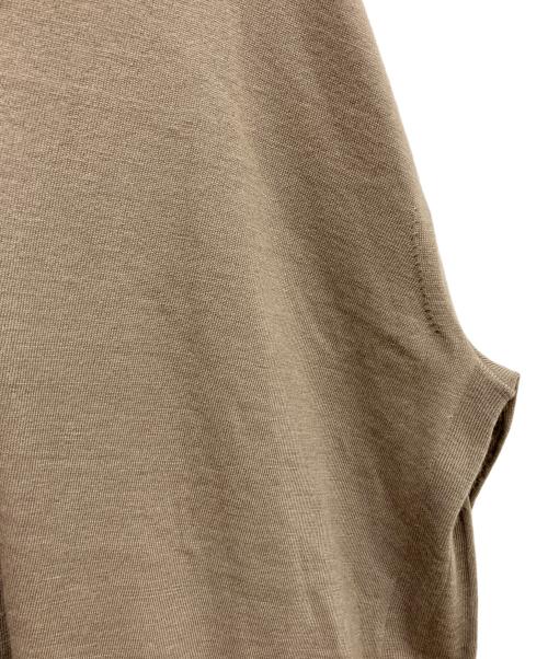 theory luxe（セオリーリュクス）theory luxe (セオリーリュクス) HIGHLAND FIONA Vネックニット ブラウン サイズ:38の古着・服飾アイテム