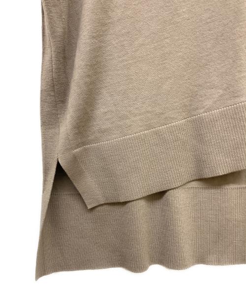 theory luxe（セオリーリュクス）theory luxe (セオリーリュクス) HIGHLAND FIONA Vネックニット ブラウン サイズ:38の古着・服飾アイテム