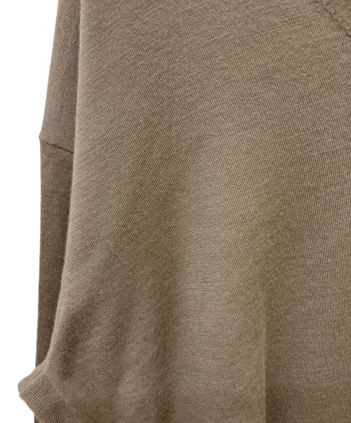 theory luxe（セオリーリュクス）theory luxe (セオリーリュクス) HIGHLAND FIONA Vネックニット ブラウン サイズ:38の古着・服飾アイテム