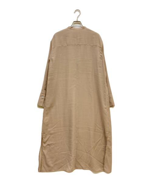 theory luxe（セオリーリュクス）theory luxe (セオリーリュクス) Preston Madeleine シャツワンピース ベージュ サイズ:SIZE 38の古着・服飾アイテム