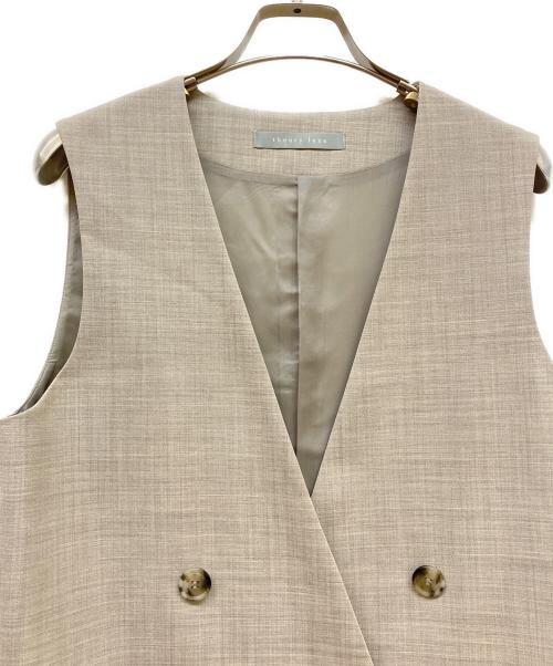theory luxe（セオリーリュクス）theory luxe (セオリーリュクス) カラーレスロングジレ ライトグレー サイズ:SIZE 38の古着・服飾アイテム