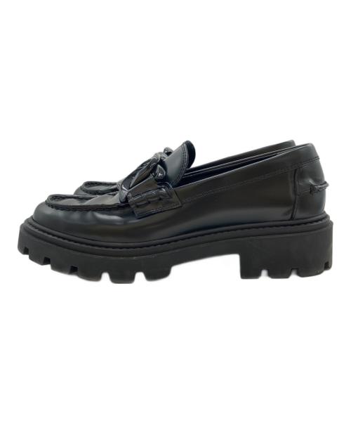 TOD'S（トッズ）TOD'S (トッズ) KATEチェーンローファー ブラック サイズ:35　1/2の古着・服飾アイテム