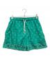 Palm Angels（パーム エンジェルス）の古着「PAISLEY DRAWSTRING SHORT」｜グリーン