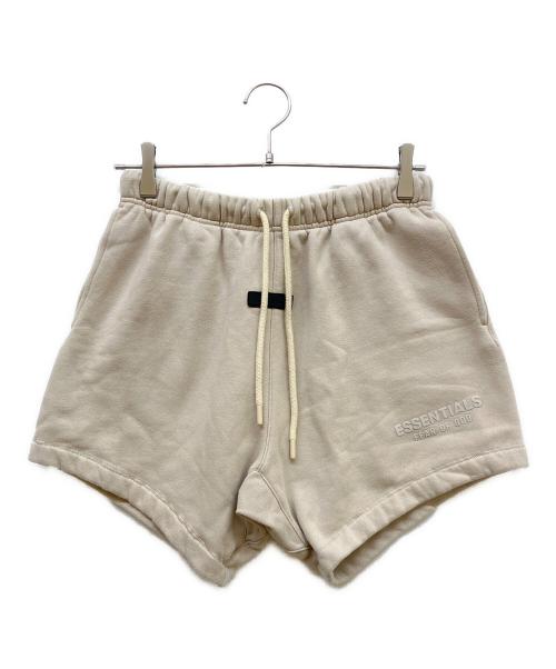 FOG ESSENTIALS（フィアオブゴッド エッセンシャル）FOG ESSENTIALS (フィアオブゴッド エッセンシャル) スウェットショートパンツ ベージュ サイズ:XSの古着・服飾アイテム