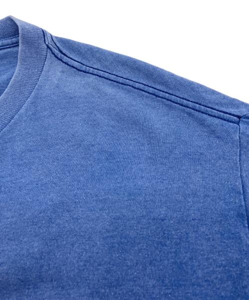 stussy（ステューシー）stussy (ステューシー) プリントTシャツ ブルー サイズ:SIZE Lの古着・服飾アイテム