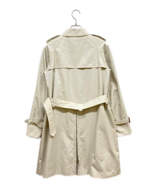 Aquascutum（アクアスキュータム）Aquascutum (アクアスキュータム) ライナー付トレンチコート ホワイト サイズ:8の古着・服飾アイテム