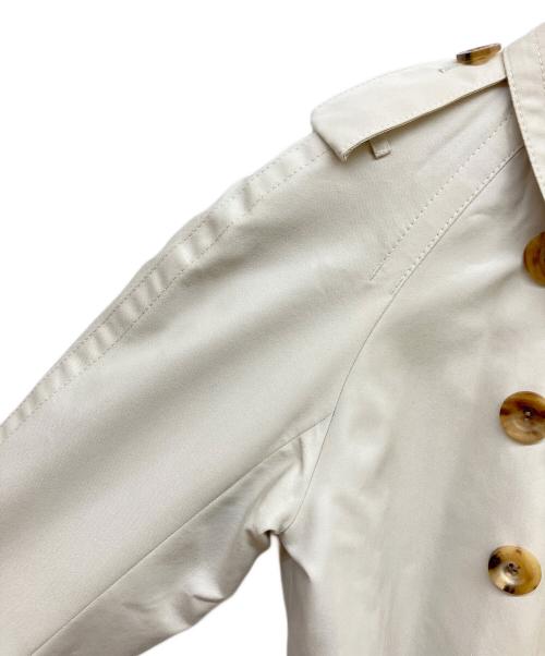 Aquascutum（アクアスキュータム）Aquascutum (アクアスキュータム) ライナー付トレンチコート ホワイト サイズ:8の古着・服飾アイテム
