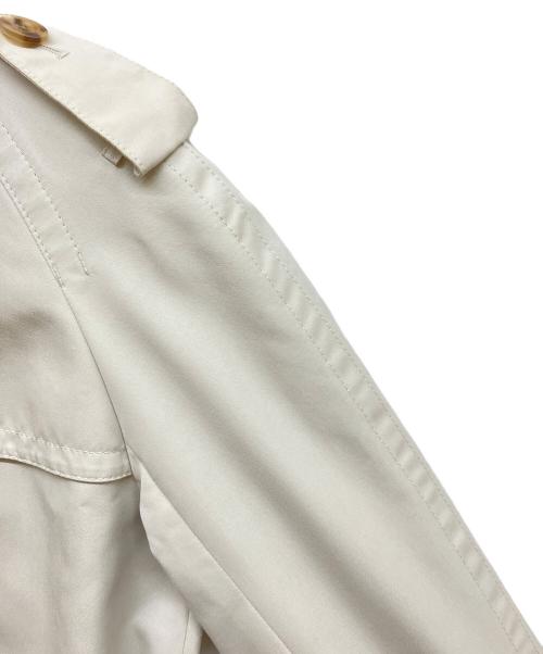 Aquascutum（アクアスキュータム）Aquascutum (アクアスキュータム) ライナー付トレンチコート ホワイト サイズ:8の古着・服飾アイテム