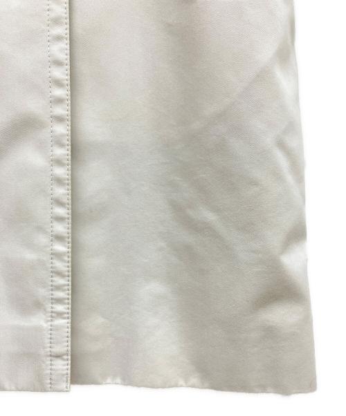 Aquascutum（アクアスキュータム）Aquascutum (アクアスキュータム) ライナー付トレンチコート ホワイト サイズ:8の古着・服飾アイテム
