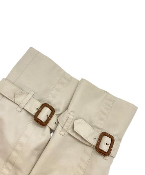 Aquascutum（アクアスキュータム）Aquascutum (アクアスキュータム) ライナー付トレンチコート ホワイト サイズ:8の古着・服飾アイテム