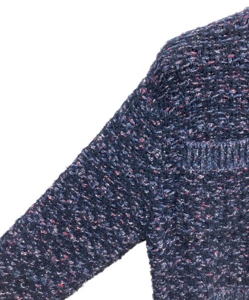 MACPHEE（マカフィー）MACPHEE (マカフィー) ツイードジャガードジップアップカーディガン マルチカラー サイズ:Sの古着・服飾アイテム
