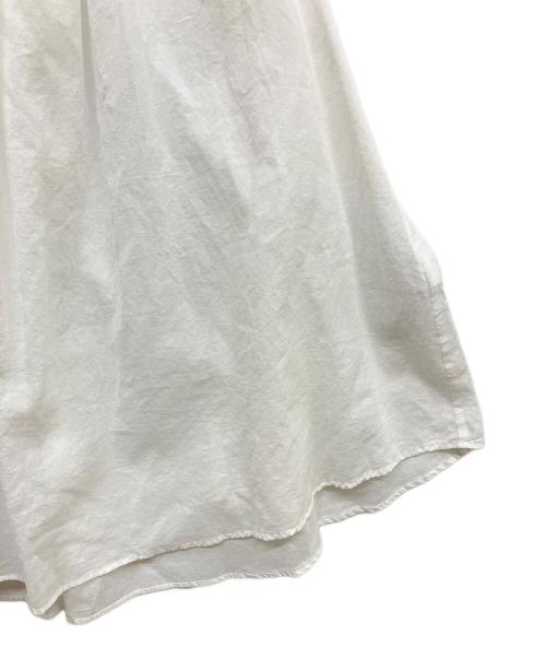 IENA（イエナ）IENA (イエナ) コットンボイルギャザーブラウス ホワイト サイズ:F 未使用品の古着・服飾アイテム
