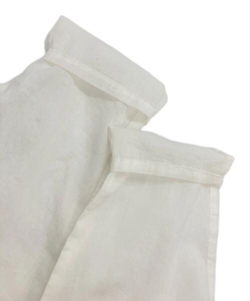 IENA（イエナ）IENA (イエナ) コットンボイルギャザーブラウス ホワイト サイズ:F 未使用品の古着・服飾アイテム