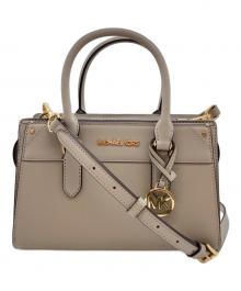 MICHAEL KORS（マイケルコース）の古着「MIRREN2WAYバッグ」｜ライトグレー
