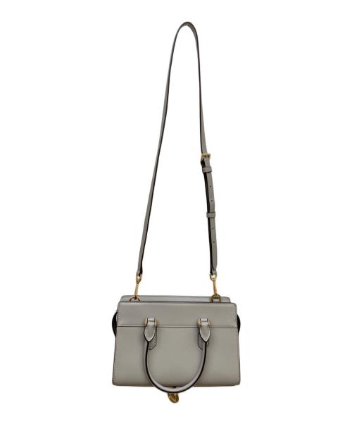 MICHAEL KORS（マイケルコース）MICHAEL KORS (マイケルコース) MIRREN2WAYバッグ ライトグレーの古着・服飾アイテム