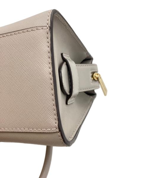 MICHAEL KORS（マイケルコース）MICHAEL KORS (マイケルコース) MIRREN2WAYバッグ ライトグレーの古着・服飾アイテム