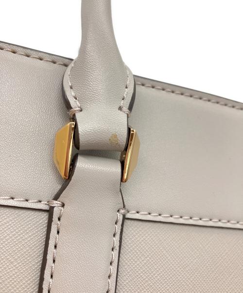 MICHAEL KORS（マイケルコース）MICHAEL KORS (マイケルコース) MIRREN2WAYバッグ ライトグレーの古着・服飾アイテム