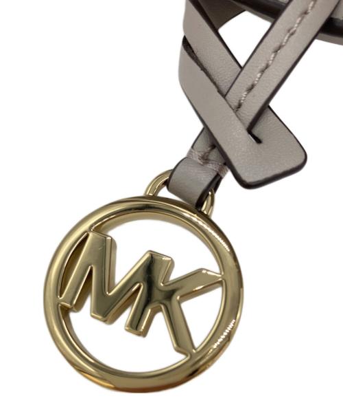MICHAEL KORS（マイケルコース）MICHAEL KORS (マイケルコース) MIRREN2WAYバッグ ライトグレーの古着・服飾アイテム