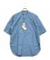 AURALEE（オーラリー）の古着「WASHED FINX TWILL HALF SLEEVED P/O SHIRT」｜ブルー