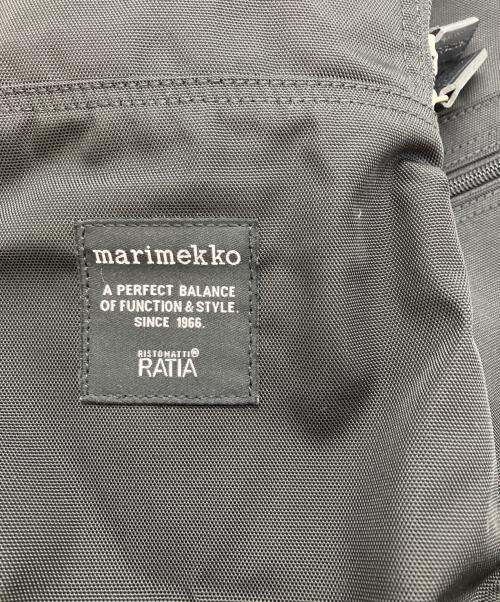 marimekko（マリメッコ）marimekko (マリメッコ) リュック ブラックの古着・服飾アイテム