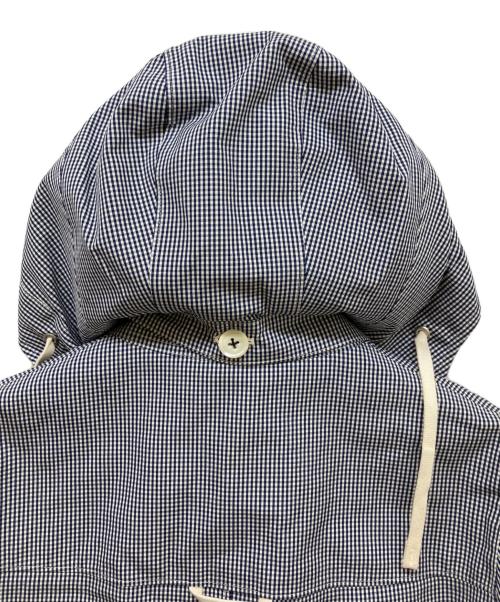 COMME des GARCONS JUNYA WATANABE MAN（コム デ ギャルソン ジュンヤ ワタナベ マン）COMME des GARCONS JUNYA WATANABE MAN (コム デ ギャルソン ジュンヤ ワタナベ マン) ゴム引きコート ホワイト×ネイビー サイズ:XSの古着・服飾アイテム