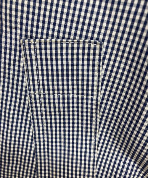COMME des GARCONS JUNYA WATANABE MAN（コム デ ギャルソン ジュンヤ ワタナベ マン）COMME des GARCONS JUNYA WATANABE MAN (コム デ ギャルソン ジュンヤ ワタナベ マン) ゴム引きコート ホワイト×ネイビー サイズ:XSの古着・服飾アイテム