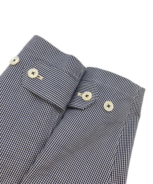 COMME des GARCONS JUNYA WATANABE MAN（コム デ ギャルソン ジュンヤ ワタナベ マン）COMME des GARCONS JUNYA WATANABE MAN (コム デ ギャルソン ジュンヤ ワタナベ マン) ゴム引きコート ホワイト×ネイビー サイズ:XSの古着・服飾アイテム