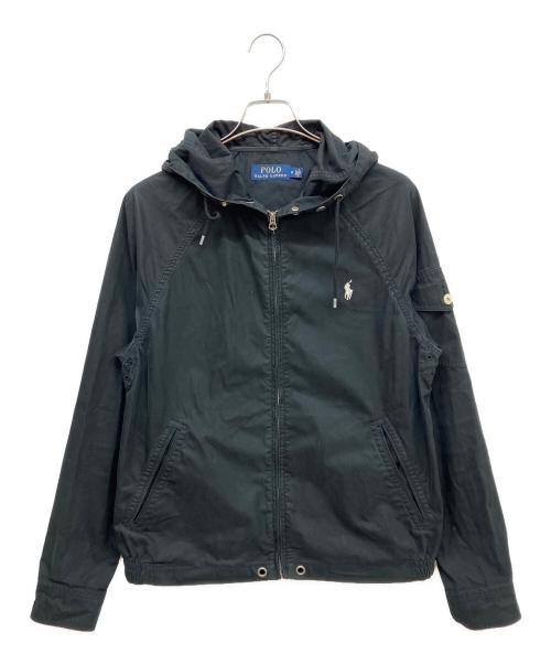 POLO RALPH LAUREN（ポロ・ラルフローレン）POLO RALPH LAUREN (ポロ・ラルフローレン) フーデッドジャケット ブラック サイズ:Mの古着・服飾アイテム