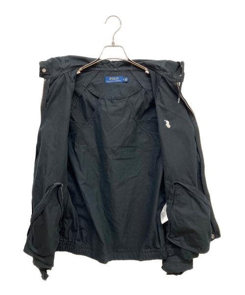 POLO RALPH LAUREN（ポロ・ラルフローレン）POLO RALPH LAUREN (ポロ・ラルフローレン) フーデッドジャケット ブラック サイズ:Mの古着・服飾アイテム