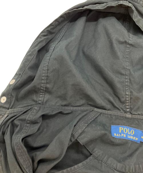 POLO RALPH LAUREN（ポロ・ラルフローレン）POLO RALPH LAUREN (ポロ・ラルフローレン) フーデッドジャケット ブラック サイズ:Mの古着・服飾アイテム