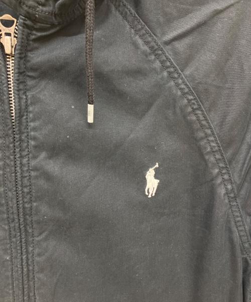 POLO RALPH LAUREN（ポロ・ラルフローレン）POLO RALPH LAUREN (ポロ・ラルフローレン) フーデッドジャケット ブラック サイズ:Mの古着・服飾アイテム