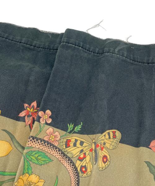GUCCI（グッチ）GUCCI (グッチ) フローラ スネーク チノパンツ オリーブ サイズ:SIZE 34の古着・服飾アイテム