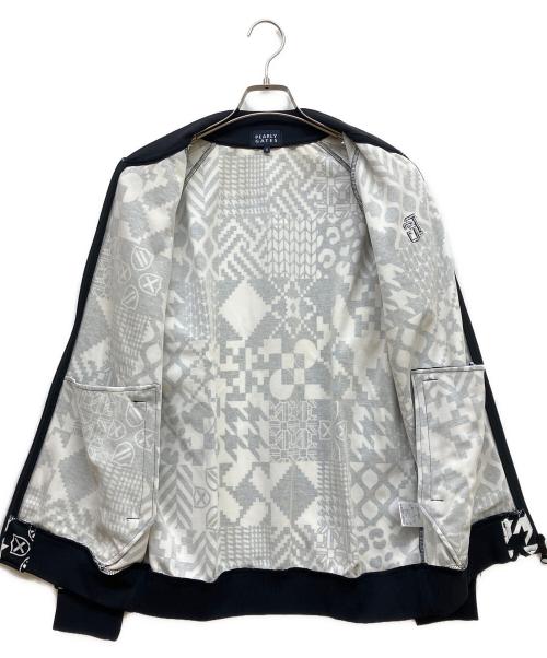 PEARLY GATES（パーリーゲイツ）PEARLY GATES (パーリーゲイツ) トラックジャケット ホワイト×ブラック サイズ:SIZE 5の古着・服飾アイテム