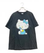 SUMMER SONIC×HELLO KITTYサマーソニック×ハローキティ）の古着「プリントTシャツ」｜ブラック