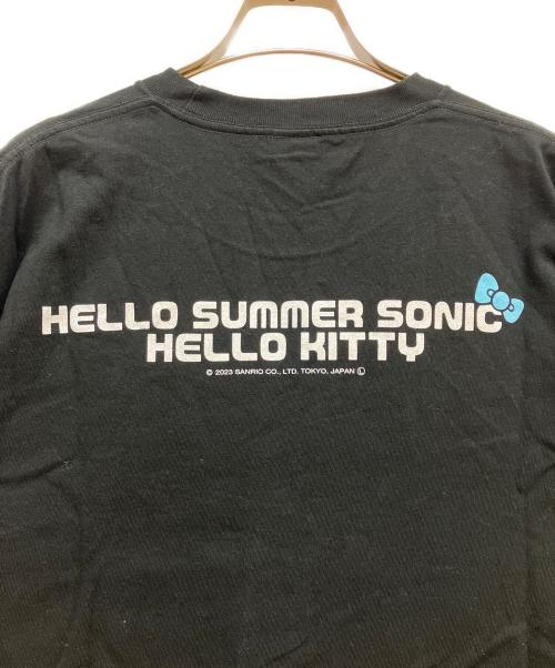 SUMMER SONIC（サマーソニック）SUMMER SONIC (サマーソニック) HELLO KITTY (ハローキティ) プリントTシャツ ブラック サイズ:SIZE Lの古着・服飾アイテム