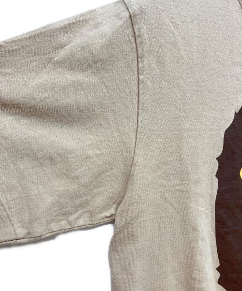 A BATHING APE（アベイシングエイプ）A BATHING APE (アベイシングエイプ) サルプリントTシャツ ベージュ サイズ:SIZE Mの古着・服飾アイテム