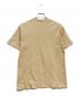 A BATHING APE (アベイシングエイプ) サルプリントTシャツ ベージュ サイズ:SIZE M：6000円