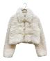 MUGUET（ミュゲ）の古着「duffle short fur coat」｜アイボリー