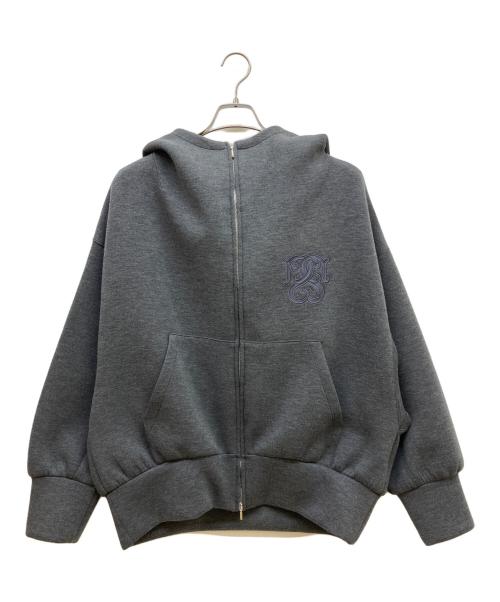 Snidel（スナイデル）Snidel (スナイデル) ボリュームパーカー グレー サイズ:SIZE 1の古着・服飾アイテム