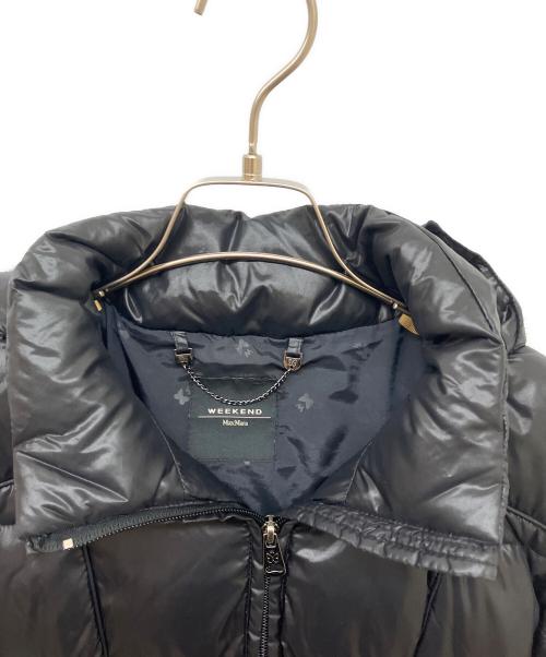 WEEKEND Max Mara（ウィークエンド マックスマーラ）WEEKEND Max Mara (ウィークエンド マックスマーラ) ファー付きダウンコート ブラック サイズ:42の古着・服飾アイテム