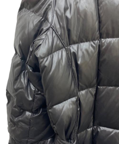 WEEKEND Max Mara（ウィークエンド マックスマーラ）WEEKEND Max Mara (ウィークエンド マックスマーラ) ファー付きダウンコート ブラック サイズ:42の古着・服飾アイテム