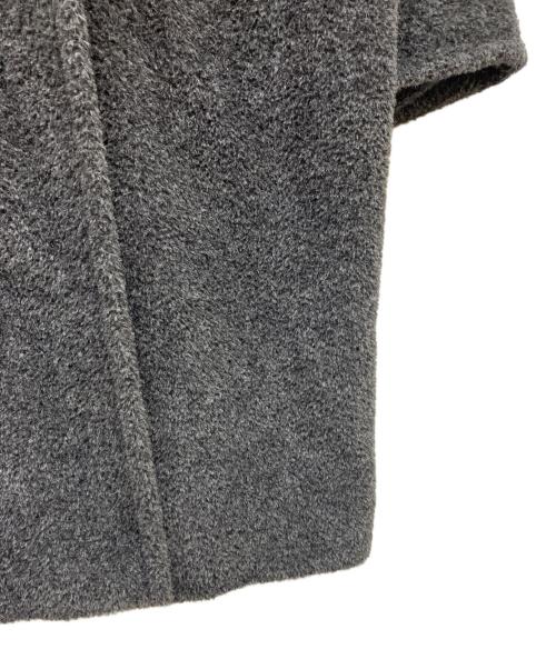 MaxMara（マックスマーラ）MaxMara (マックスマーラ) アルパカウールブレンドダブルブレストコート グレー サイズ:38の古着・服飾アイテム