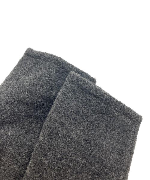 MaxMara（マックスマーラ）MaxMara (マックスマーラ) アルパカウールブレンドダブルブレストコート グレー サイズ:38の古着・服飾アイテム