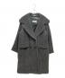 MaxMara（マックスマーラ）の古着「アルパカウールブレンドダブルブレストコート」｜グレー