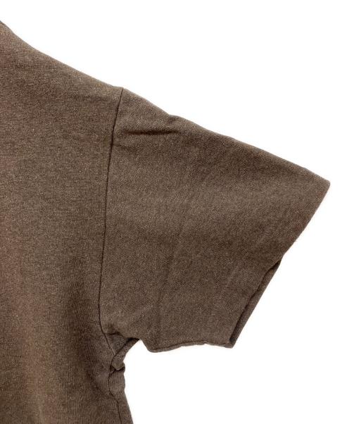 FOG ESSENTIALS（フィアオブゴッド エッセンシャル）FOG ESSENTIALS (フィアオブゴッド エッセンシャル) 半袖ロゴスウェット ブラウン サイズ:XSの古着・服飾アイテム
