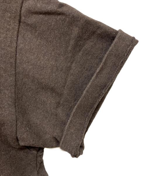FOG ESSENTIALS（フィアオブゴッド エッセンシャル）FOG ESSENTIALS (フィアオブゴッド エッセンシャル) 半袖ロゴスウェット ブラウン サイズ:XSの古着・服飾アイテム