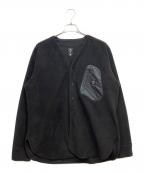 South2 West8サウスツー ウエストエイト）の古着「Scouting Shirt Poly Fleece」｜ブラック