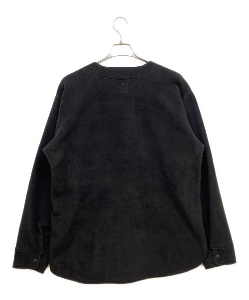 South2 West8（サウスツー ウエストエイト）South2 West8 (サウスツー ウエストエイト) Scouting Shirt Poly Fleece ブラック サイズ:Sの古着・服飾アイテム